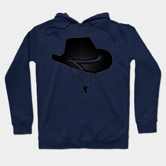 Western Era - Cowboy Hat 5 Hoodie by The Black Panther